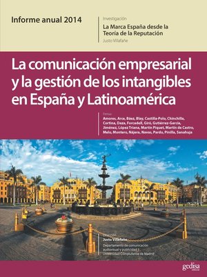 cover image of Informe anual 2014. La marca de España desde la Teoría de la Reputación